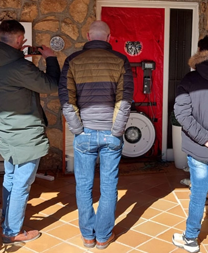 Curso de técnico en ensayos Blower Door