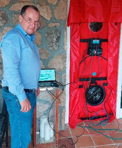 Curso de maquinaria Minifan para insuflado de aislamiento