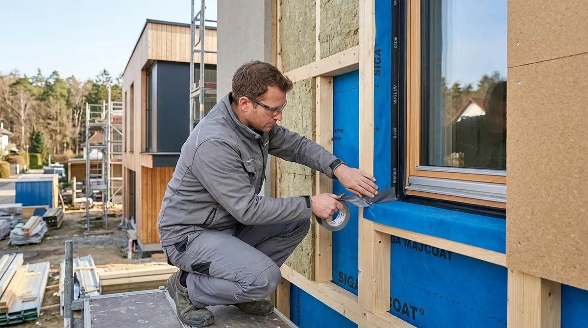 Formación técnica en envolvente y estanqueidad Passivhaus Tradesperson para rehabilitación energética