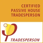 Sello internacional oficial Certified Passive House Tradesperson del Passivhaus Institut